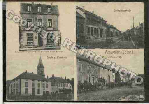 Ville de ARZVILLER Carte postale ancienne