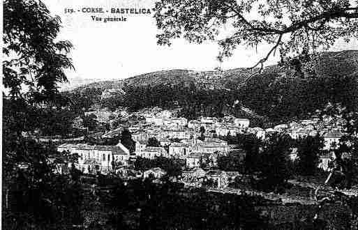 Ville de BASTELICA Carte postale ancienne