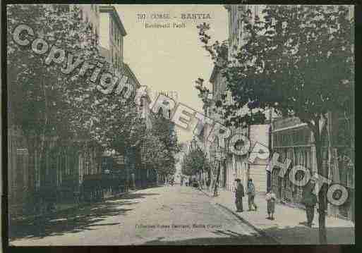 Ville de BASTIA Carte postale ancienne