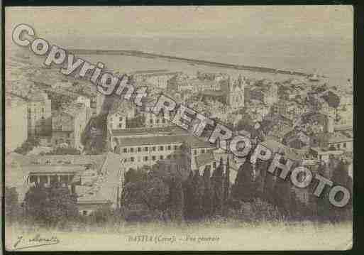 Ville de BASTIA Carte postale ancienne