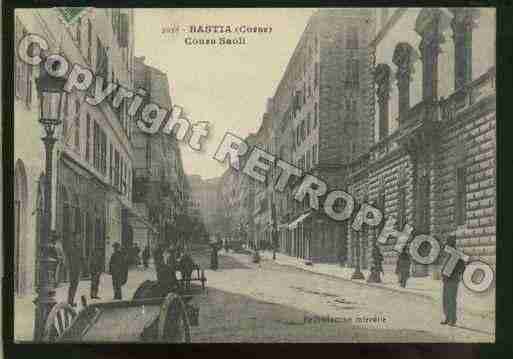 Ville de BASTIA Carte postale ancienne