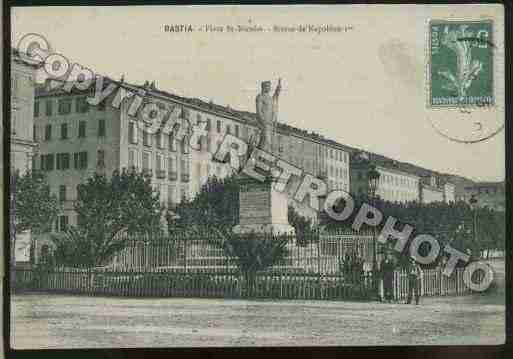 Ville de BASTIA Carte postale ancienne