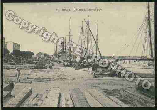 Ville de BASTIA Carte postale ancienne