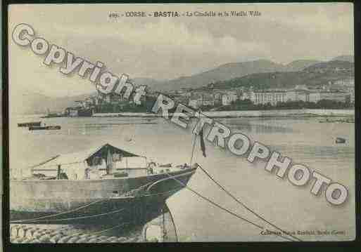 Ville de BASTIA Carte postale ancienne