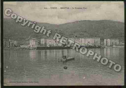 Ville de BASTIA Carte postale ancienne