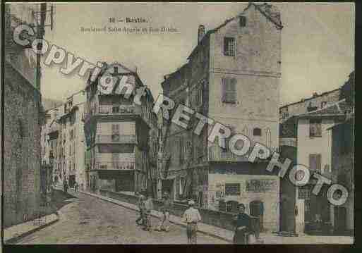 Ville de BASTIA Carte postale ancienne