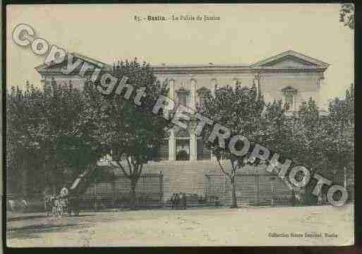 Ville de BASTIA Carte postale ancienne