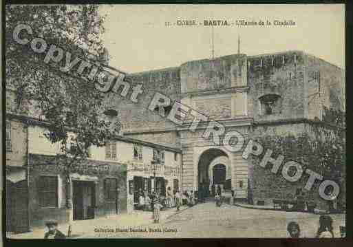 Ville de BASTIA Carte postale ancienne