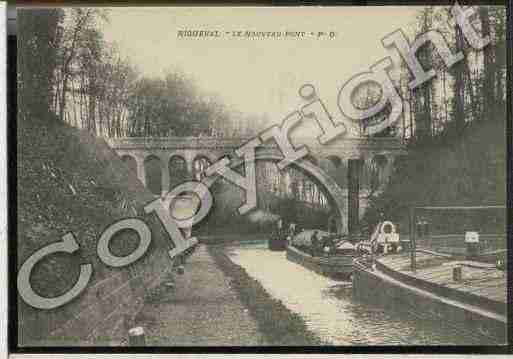 Ville de BELLICOURT Carte postale ancienne