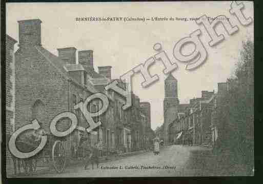 Ville de BERNIERESLEPATRY Carte postale ancienne