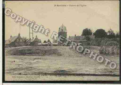 Ville de BEVILLERS Carte postale ancienne