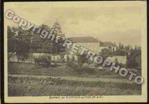 Ville de BLAINVILLESURL\\\'EAU Carte postale ancienne
