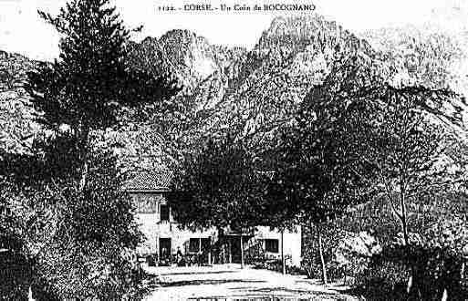 Ville de BOCOGNANO Carte postale ancienne