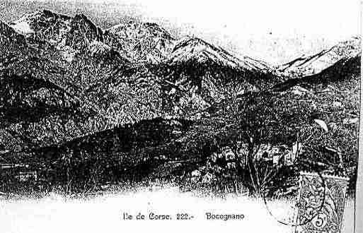 Ville de BOCOGNANO Carte postale ancienne Ville de BOCOGNANO Carte postale ancienne