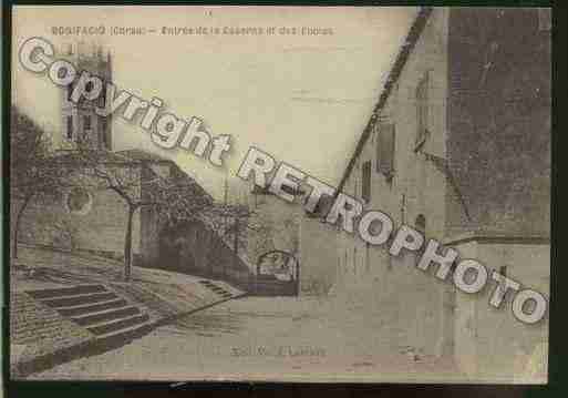 Ville de BONIFACIO Carte postale ancienne