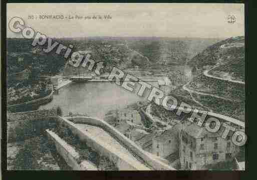 Ville de BONIFACIO Carte postale ancienne