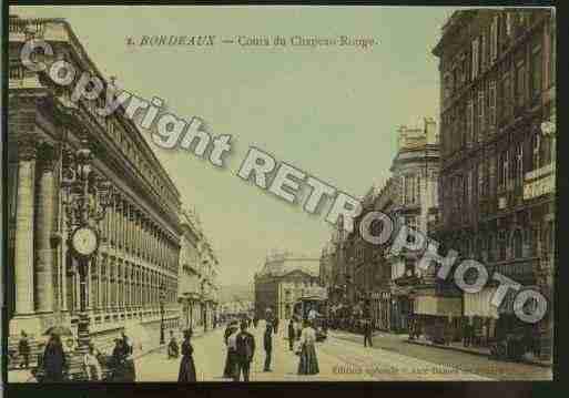 Ville de BORDEAUX Carte postale ancienne