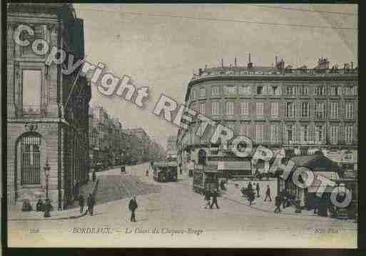 Ville de BORDEAUX Carte postale ancienne