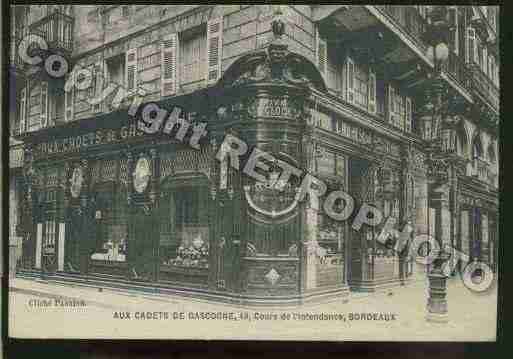 Ville de BORDEAUX Carte postale ancienne