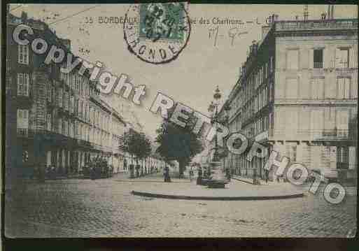 Ville de BORDEAUX Carte postale ancienne