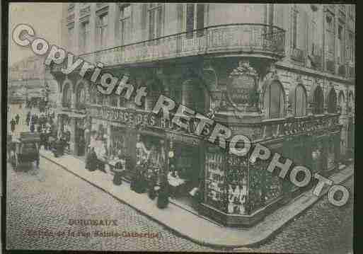 Ville de BORDEAUX Carte postale ancienne