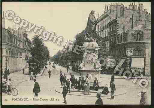 Ville de BORDEAUX Carte postale ancienne