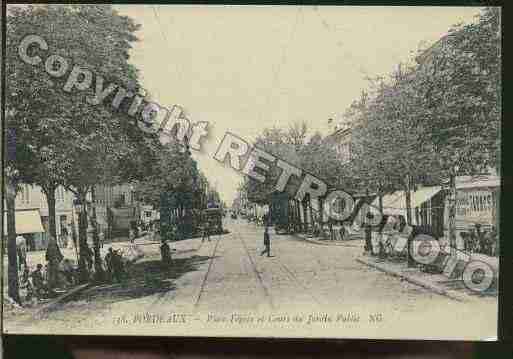 Ville de BORDEAUX Carte postale ancienne