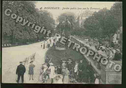 Ville de BORDEAUX Carte postale ancienne