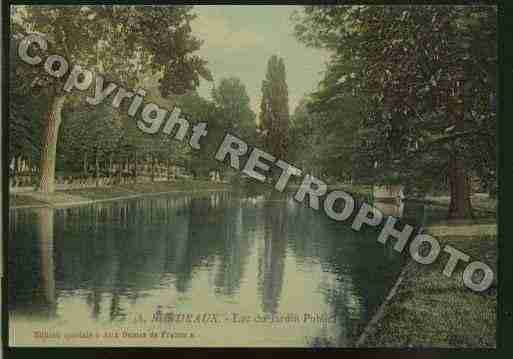 Ville de BORDEAUX Carte postale ancienne