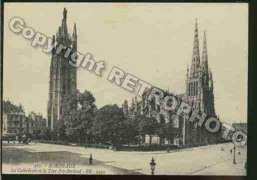 Ville de BORDEAUX Carte postale ancienne