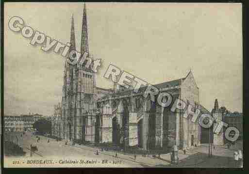 Ville de BORDEAUX Carte postale ancienne