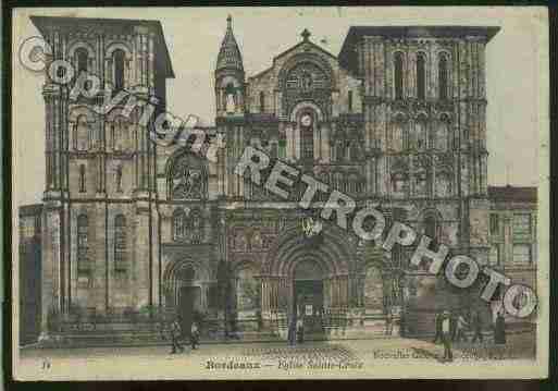 Ville de BORDEAUX Carte postale ancienne