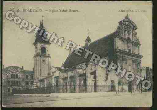 Ville de BORDEAUX Carte postale ancienne