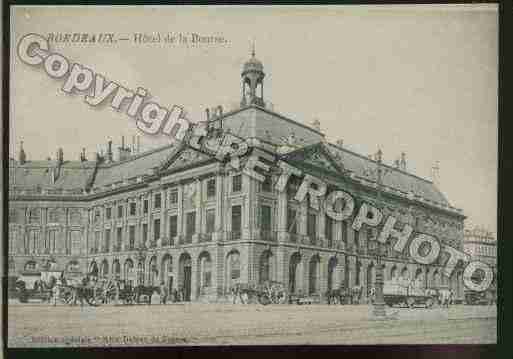 Ville de BORDEAUX Carte postale ancienne