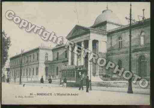 Ville de BORDEAUX Carte postale ancienne