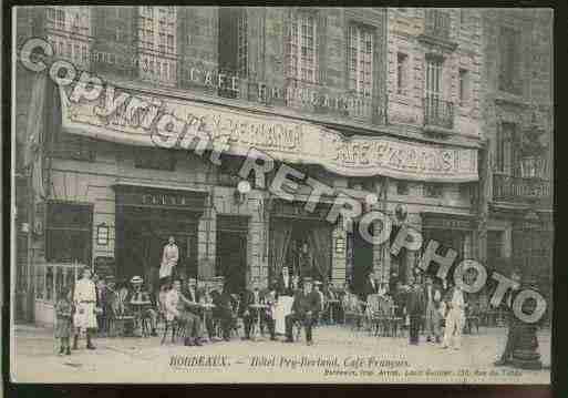 Ville de BORDEAUX Carte postale ancienne