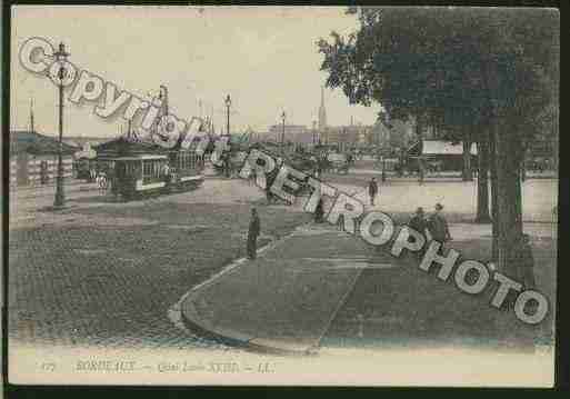 Ville de BORDEAUX Carte postale ancienne