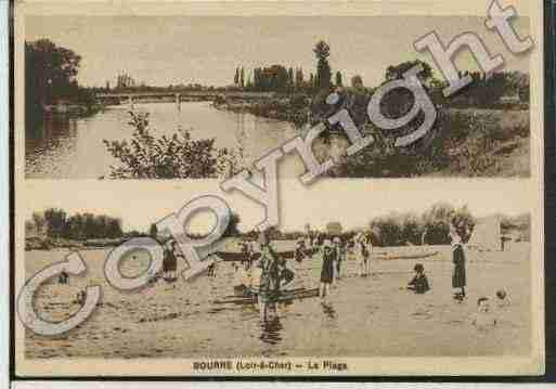 Ville de BOURRE Carte postale ancienne