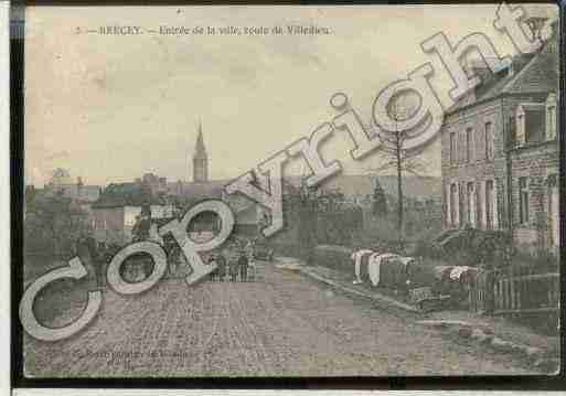 Ville de BRECEY Carte postale ancienne