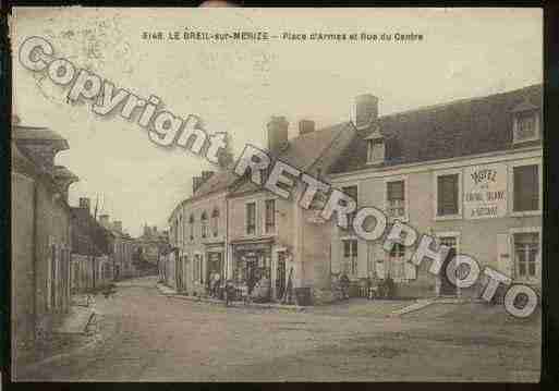 Ville de BREILSURMERIZE Carte postale ancienne Ville de BREILSURMERIZE Carte postale ancienne