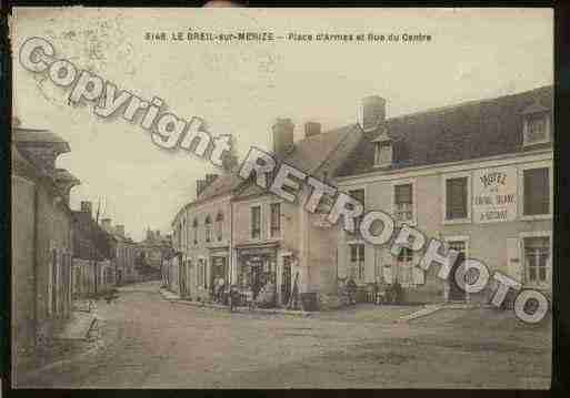 Ville de BREILSURMERIZE Carte postale ancienne