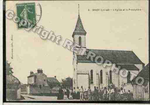 Ville de BRICY Carte postale ancienne Ville de BRICY Carte postale ancienne
