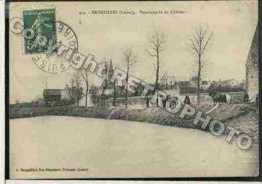 Ville de BROMEILLES Carte postale ancienne