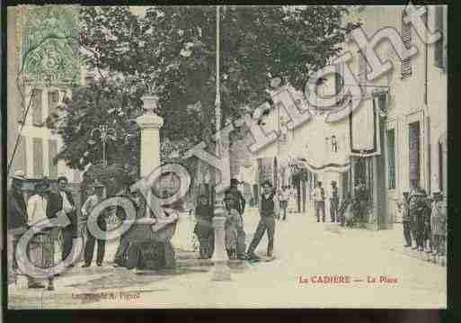 Ville de CADIERED\'AZUR Carte postale ancienne