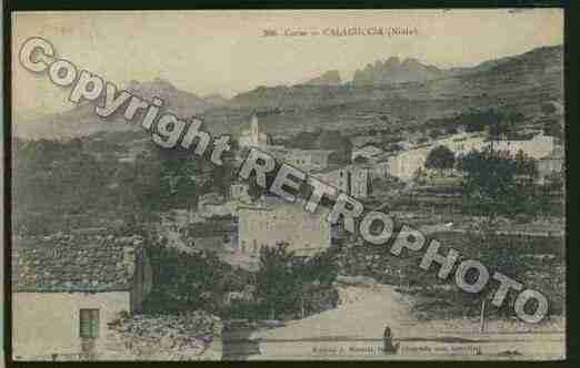 Ville de CALACUCCIA Carte postale ancienne