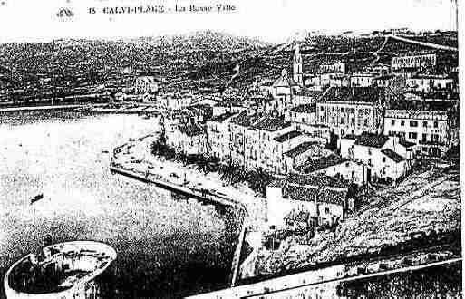 Ville de CALVI Carte postale ancienne