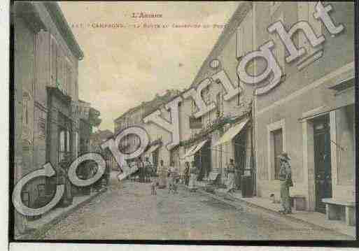 Ville de CAMPAGNESURARIZE Carte postale ancienne