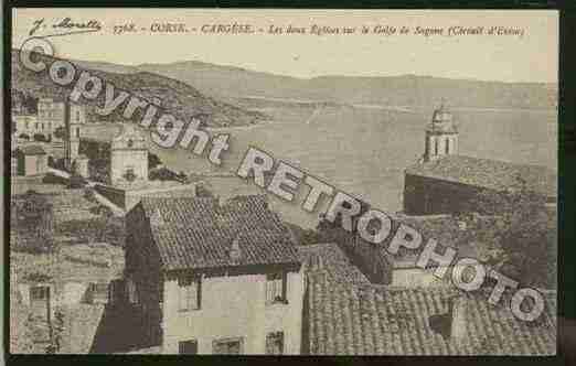 Ville de CARGESE Carte postale ancienne