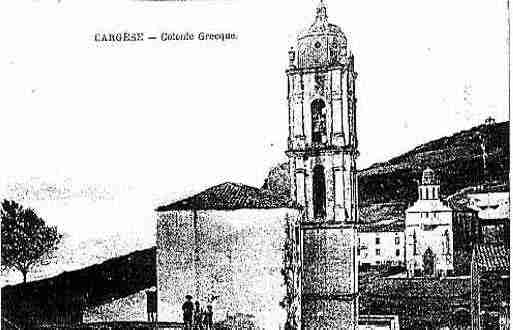 Ville de CARGESE Carte postale ancienne Ville de CARGESE Carte postale ancienne