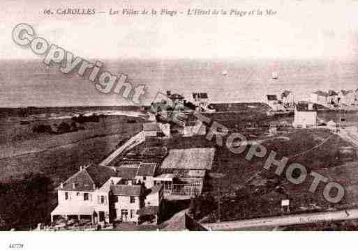 Ville de CAROLLES Carte postale ancienne